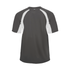 Badger Sport Hook Tee, Sizes 2XL-4XL (414400-024008), Color 'Graphite/White'